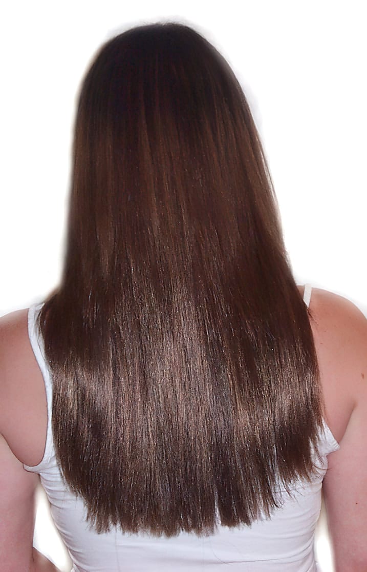 After Picture - Classic Mid-Length MG Hair Extensions